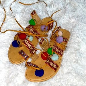 Sandals with straps very comfortable